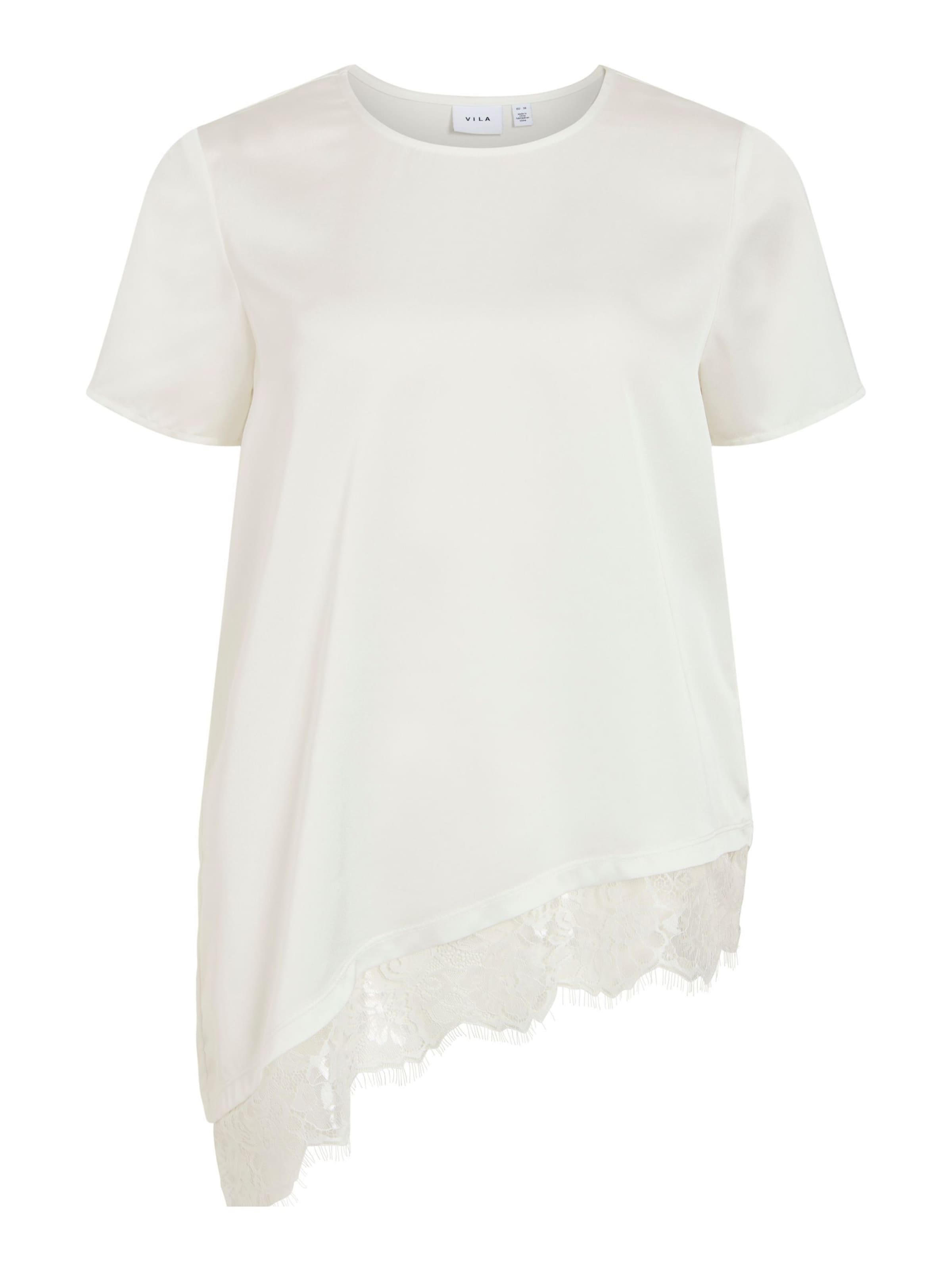 VILA Shirt 'VIEllette' in White: front