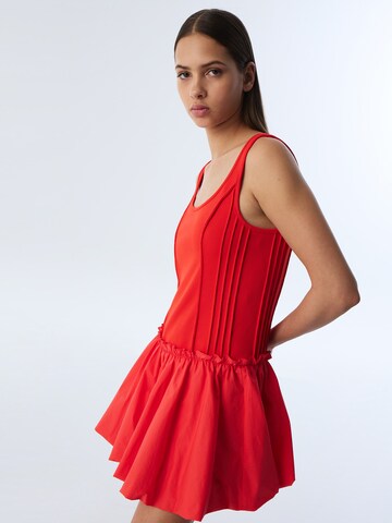 Twist Jurk in Rood