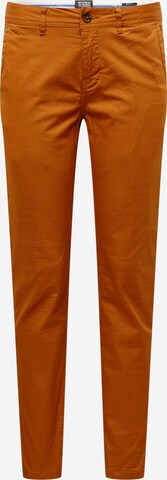 ruda SCOTCH & SODA „Chino“ stiliaus kelnės 'Mott': priekis