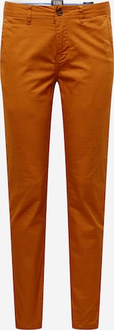 SCOTCH & SODA Chino 'Mott' in Bruin: voorkant