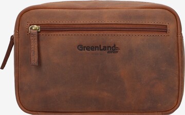 Greenland Nature Fanny Pack 'Montenegro ' in Brown: front