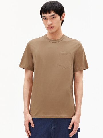 ARMEDANGELS Shirt in Brown: front