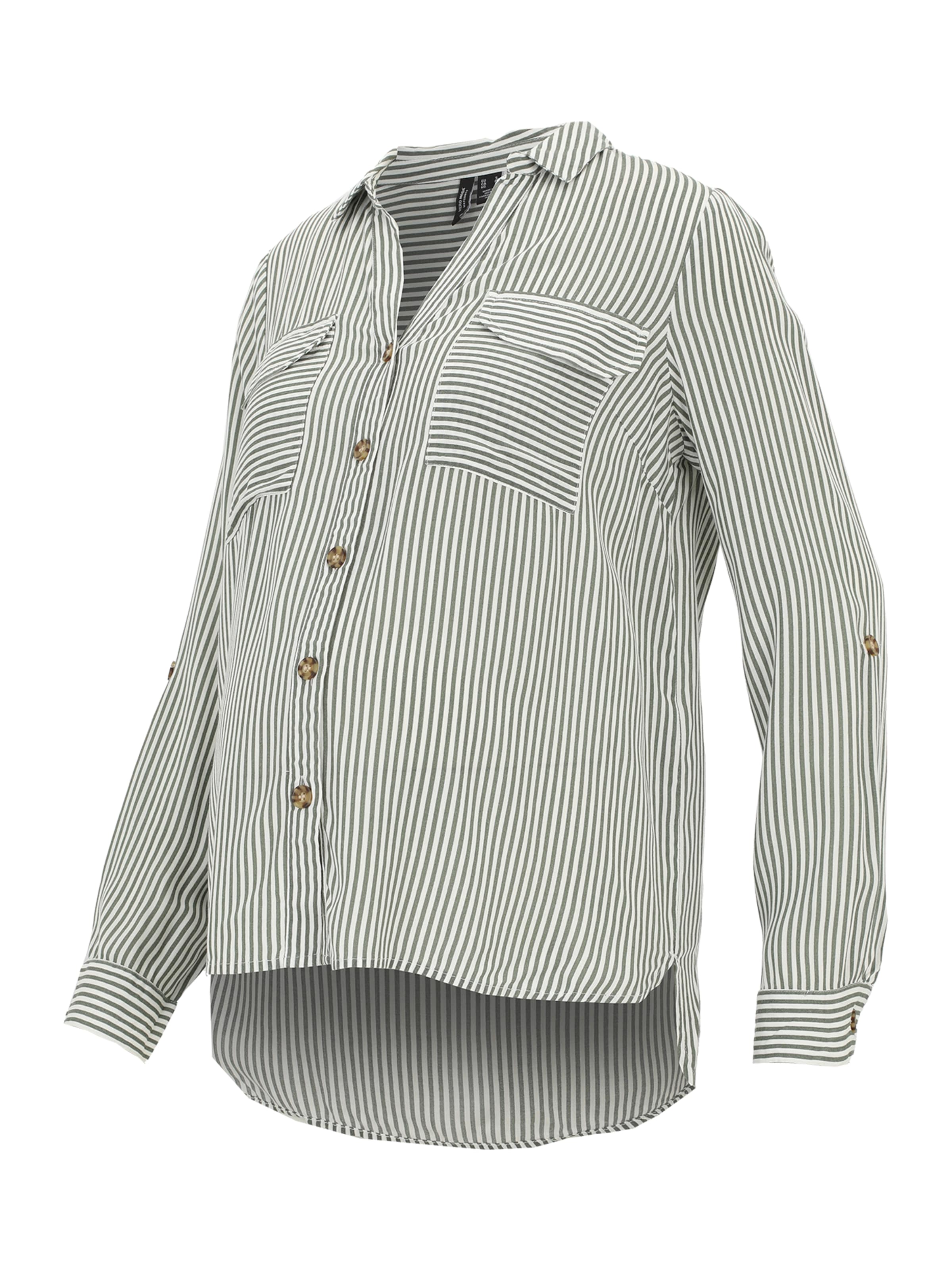 Vero Moda Maternity Blouse 'VMMBumpy' in Green: front