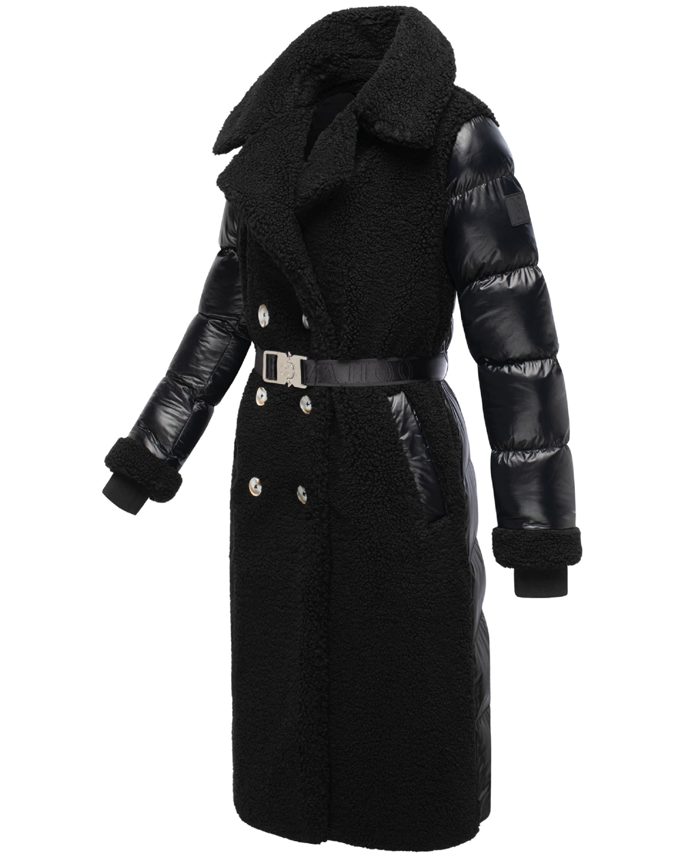 Cappotto invernale 'Kuscheltraum 14' di NAVAHOO in nero