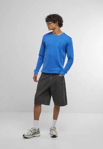 Sweat-shirt 'Anchor' Mister Tee en bleu