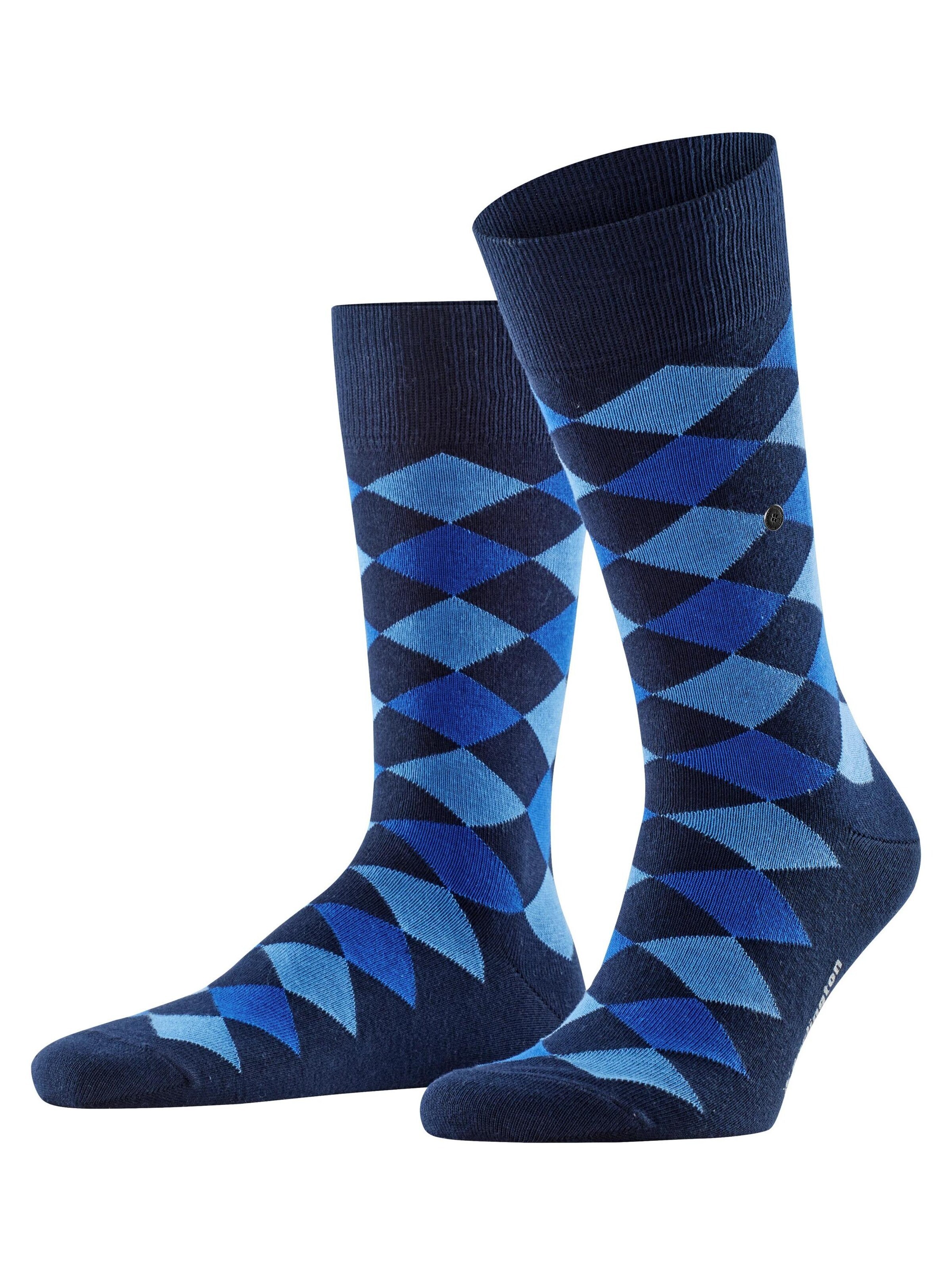 BURLINGTON Socken 'Danny'‌‌‌ in Blau: Vorderseite