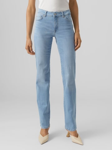 Coupe slim Jean VERO MODA en bleu : devant