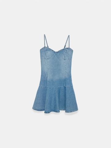 Dilvin Jurk 'Mini' in Blauw