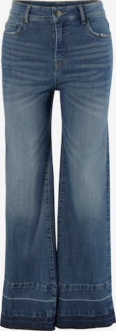 Aniston CASUAL Wide Leg Jeans in Blau: predná strana