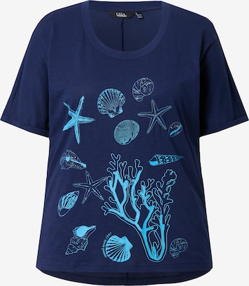 Ulla Popken Shirt in Blue: front