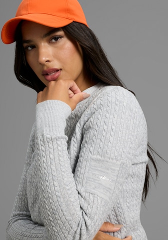 KangaROOS Strickjacke in Grau
