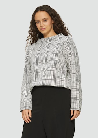 s.Oliver Sweatshirt in Beige: voorkant