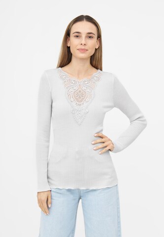 TOOche Pullover 'Seraphina Chic' in Grau: Vorderseite