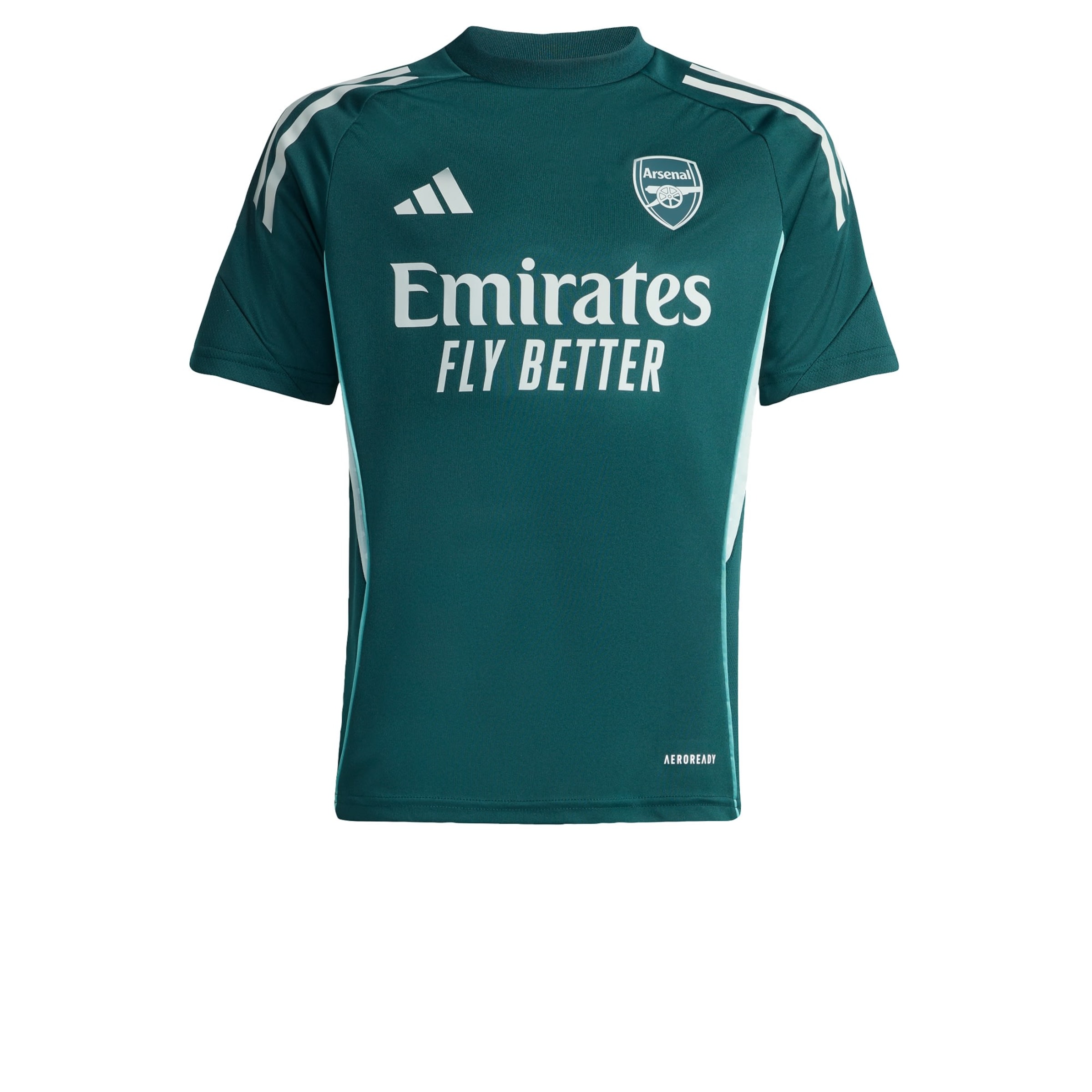 ADIDAS PERFORMANCE - Camiseta funcional 'FC Arsenal Tiro 25' en verde: frente