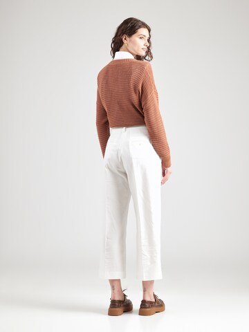 Weekend Max Mara Regular Pleated Pants 'ZIRCONE' in White