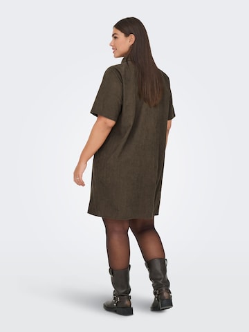 ONLY Carmakoma Blousejurk 'CARKinta' in Bruin