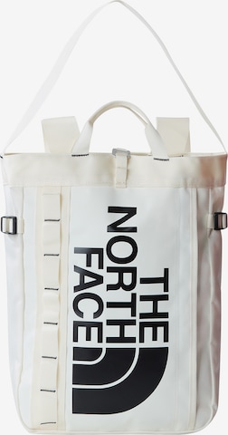 THE NORTH FACE - Mochila em bege: frente