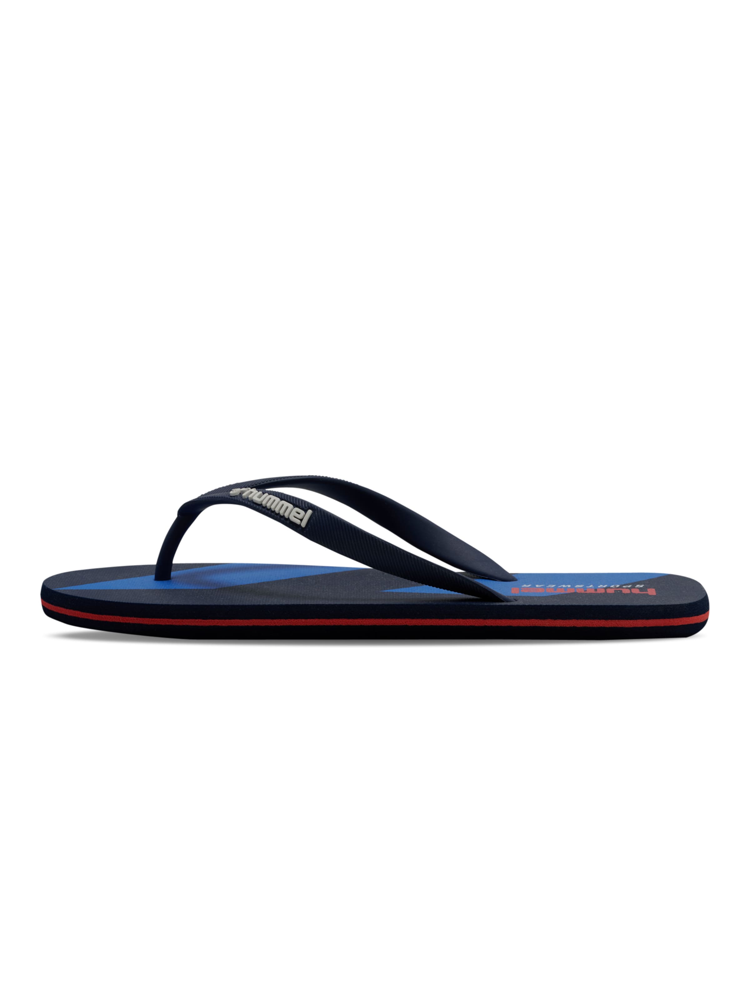 Hummel T-bar sandals in Blue: front
