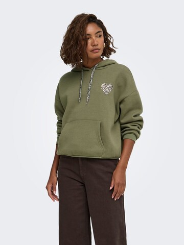 ONLY - Sudadera 'DAZE' en verde: frente