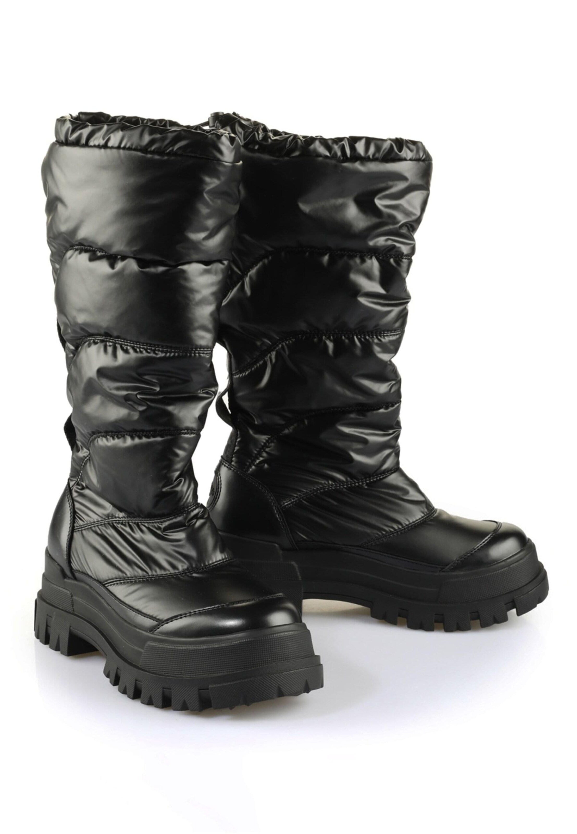 BUFFALO Snow Boots 'Aspha' in Black: front