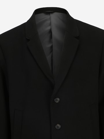 Jack & Jones Plus Ανοιξιάτικο και φθινοπωρινό παλτό 'MORRISON' σε μαύρο