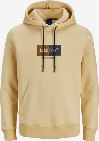 JACK & JONES Sweatshirt in Geel: voorkant