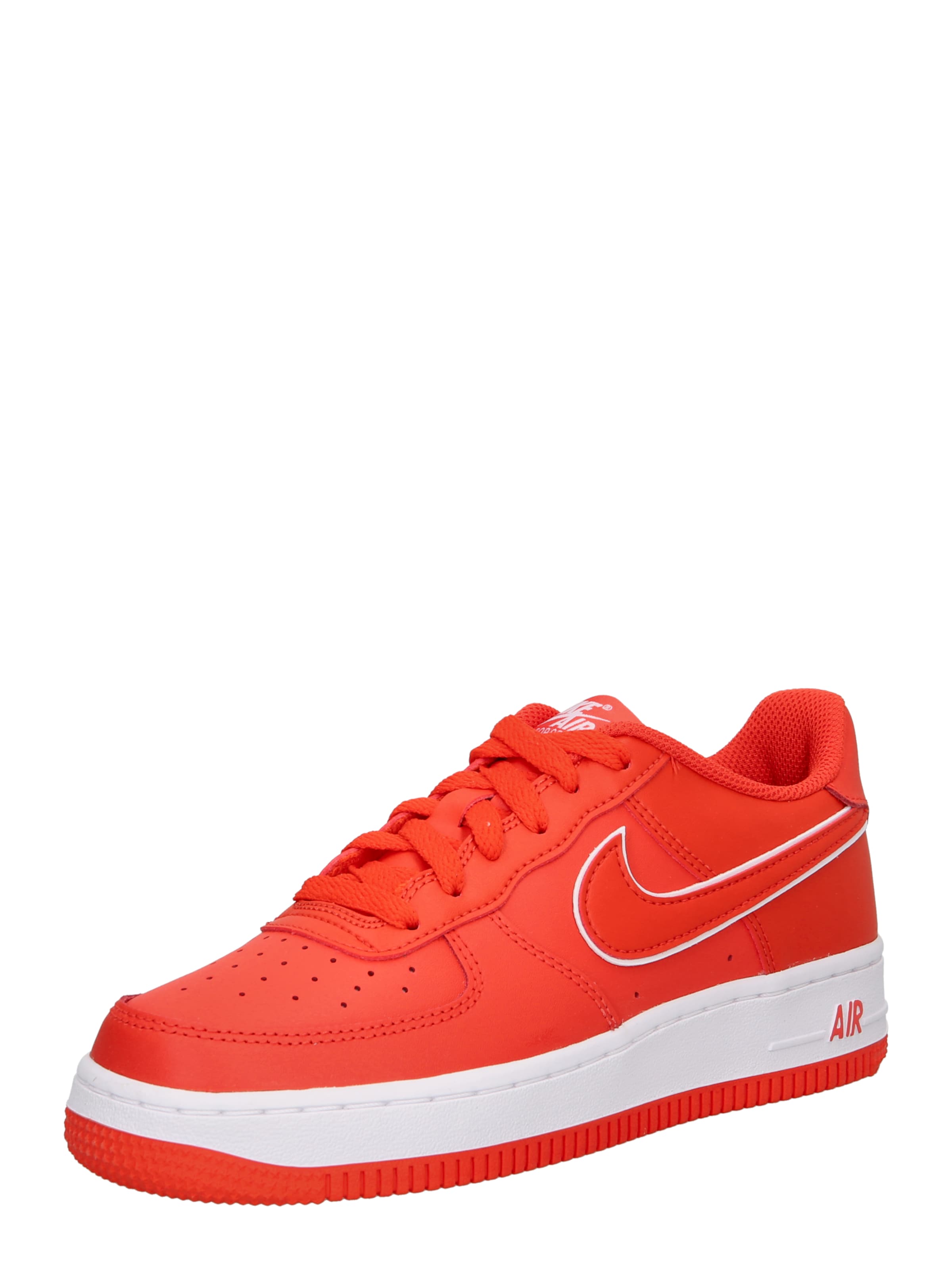 Nike Sportswear Trainers 'Nike Air Force 1' in 35,5 in Fire red / White, Item view