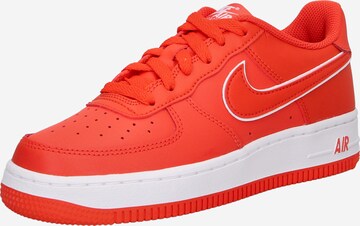 Sneaker 'Nike Air Force 1' di Nike Sportswear in rosso: frontale