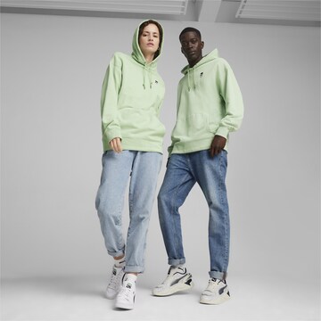 PUMA - Sweatshirt 'Downtown 180' em verde: frente