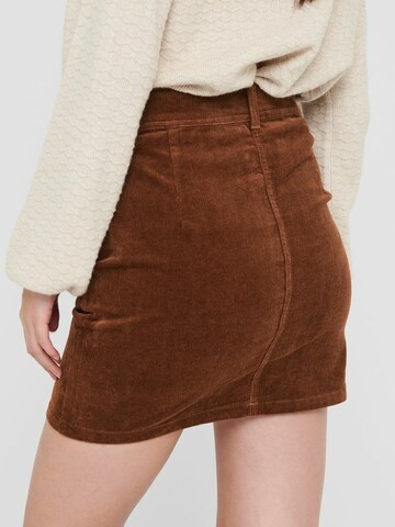 ONLY Skirt 'ONLAMENIA-ALISA' in Brown