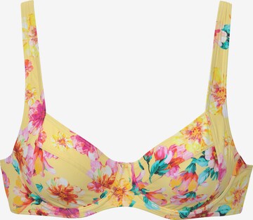 SUNSEEKER Balconette Bikini Top in Mixed colors: front