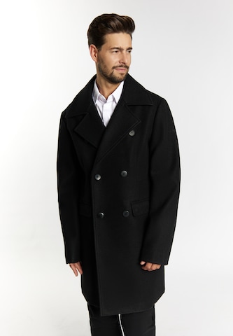 Manteau mi-saison DreiMaster Klassik en noir : devant