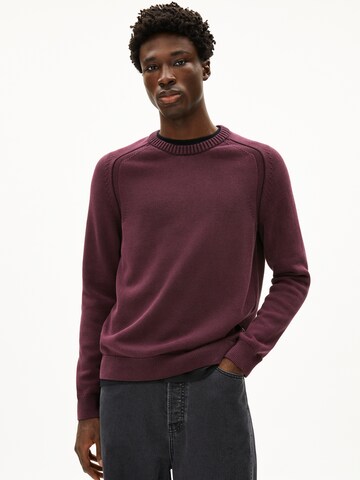ARMEDANGELS Sweater in Red: front