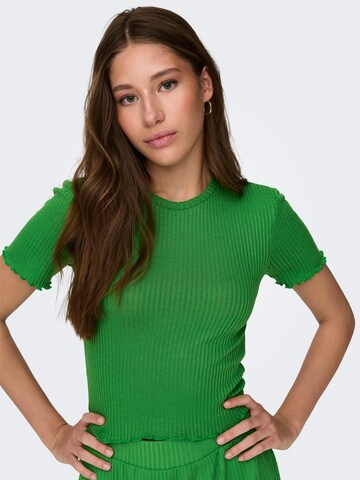 T-shirt 'JANIE' ONLY en vert