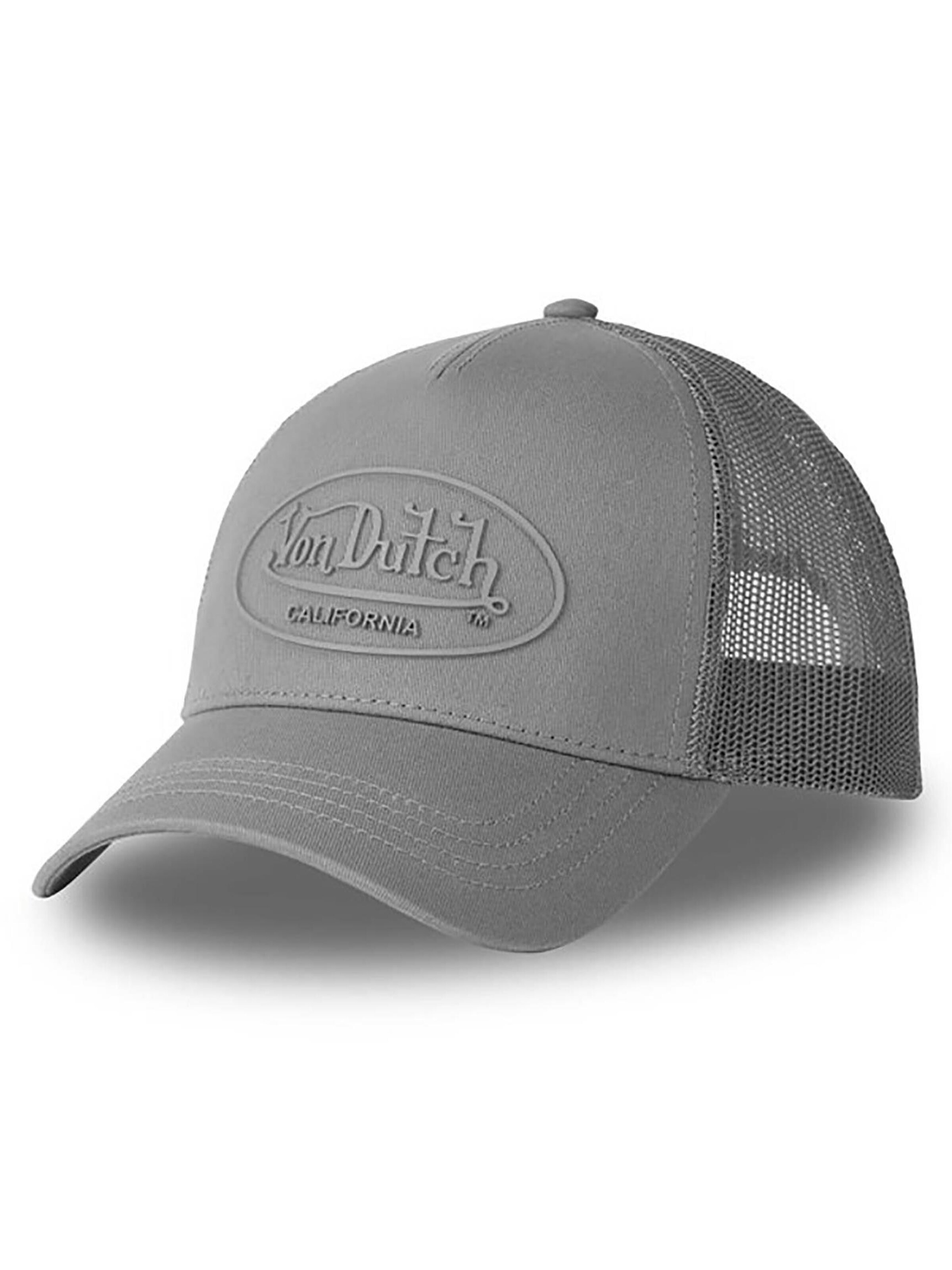 Von Dutch Cap 'Classic'‌ in Grau: Vorderseite