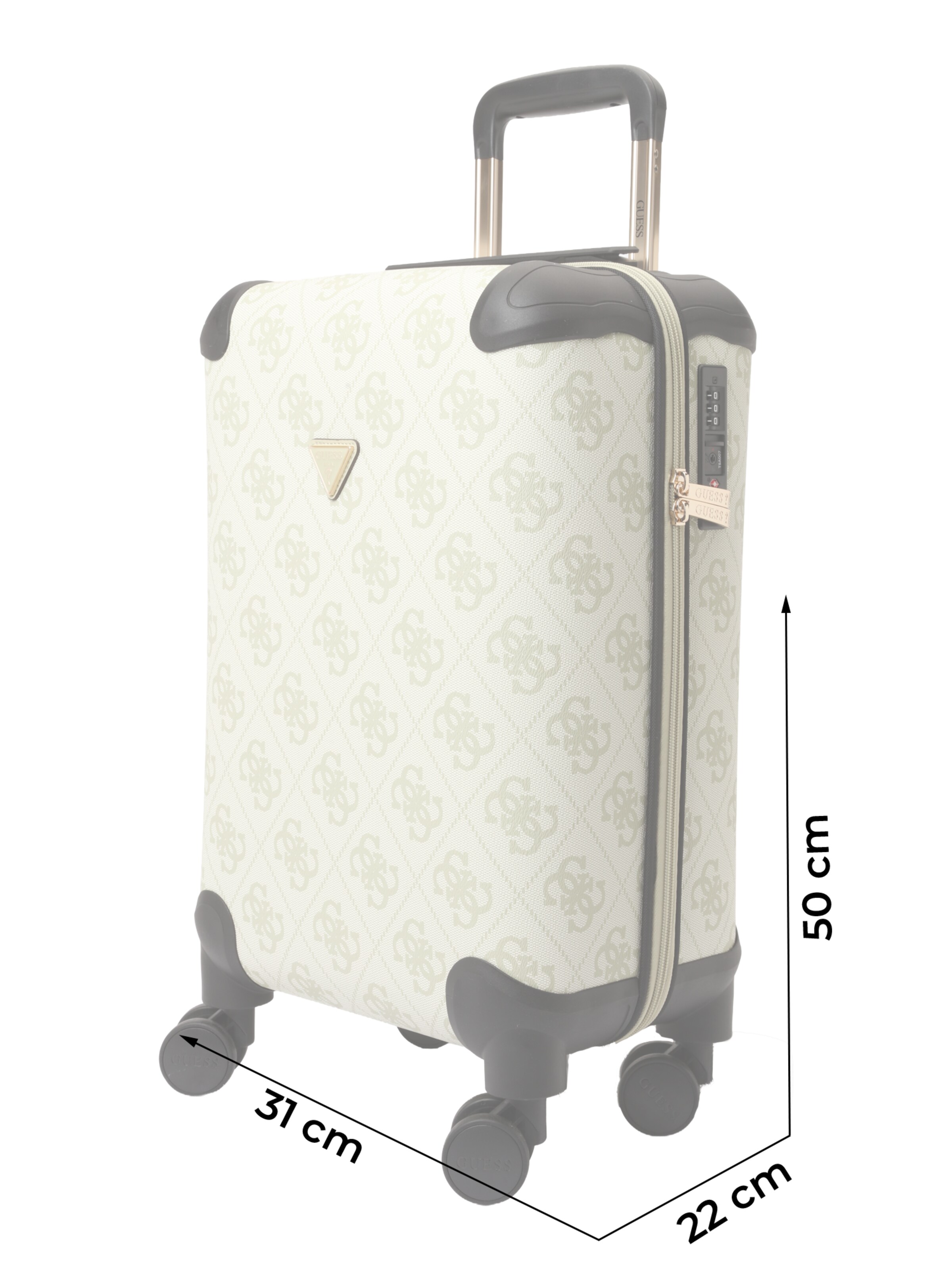 GUESS - Carrinho 'BERTA' em verde