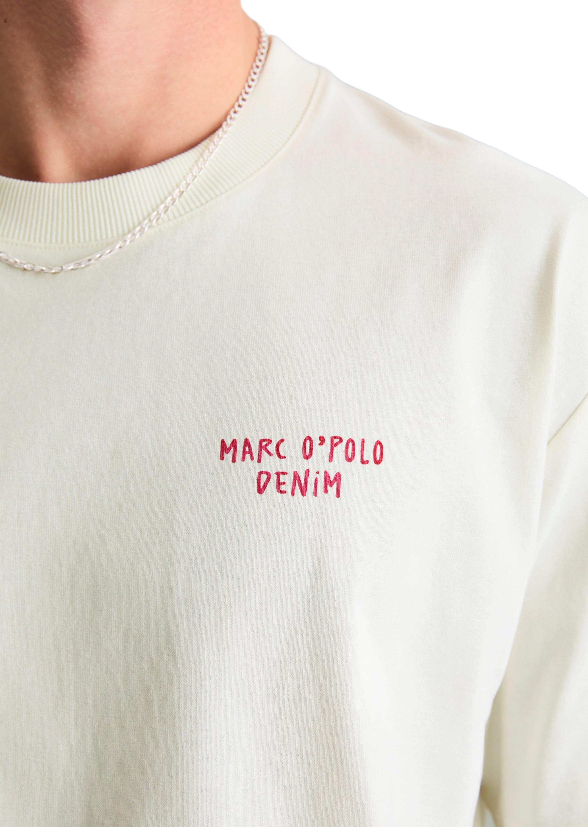 Marc O'Polo DENIM Shirt 'Crayfish Capsule' in Wit