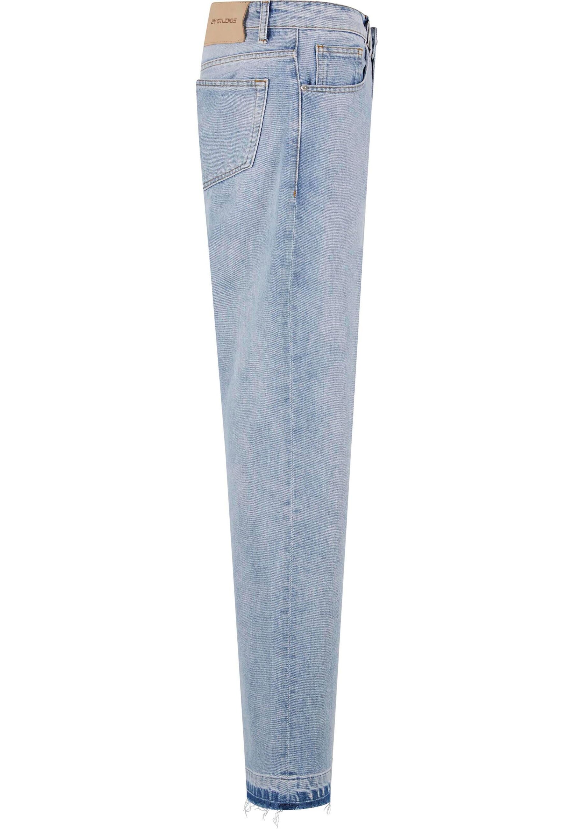 2Y Studios regular Τζιν 'Arun Open Hem' σε μπλε