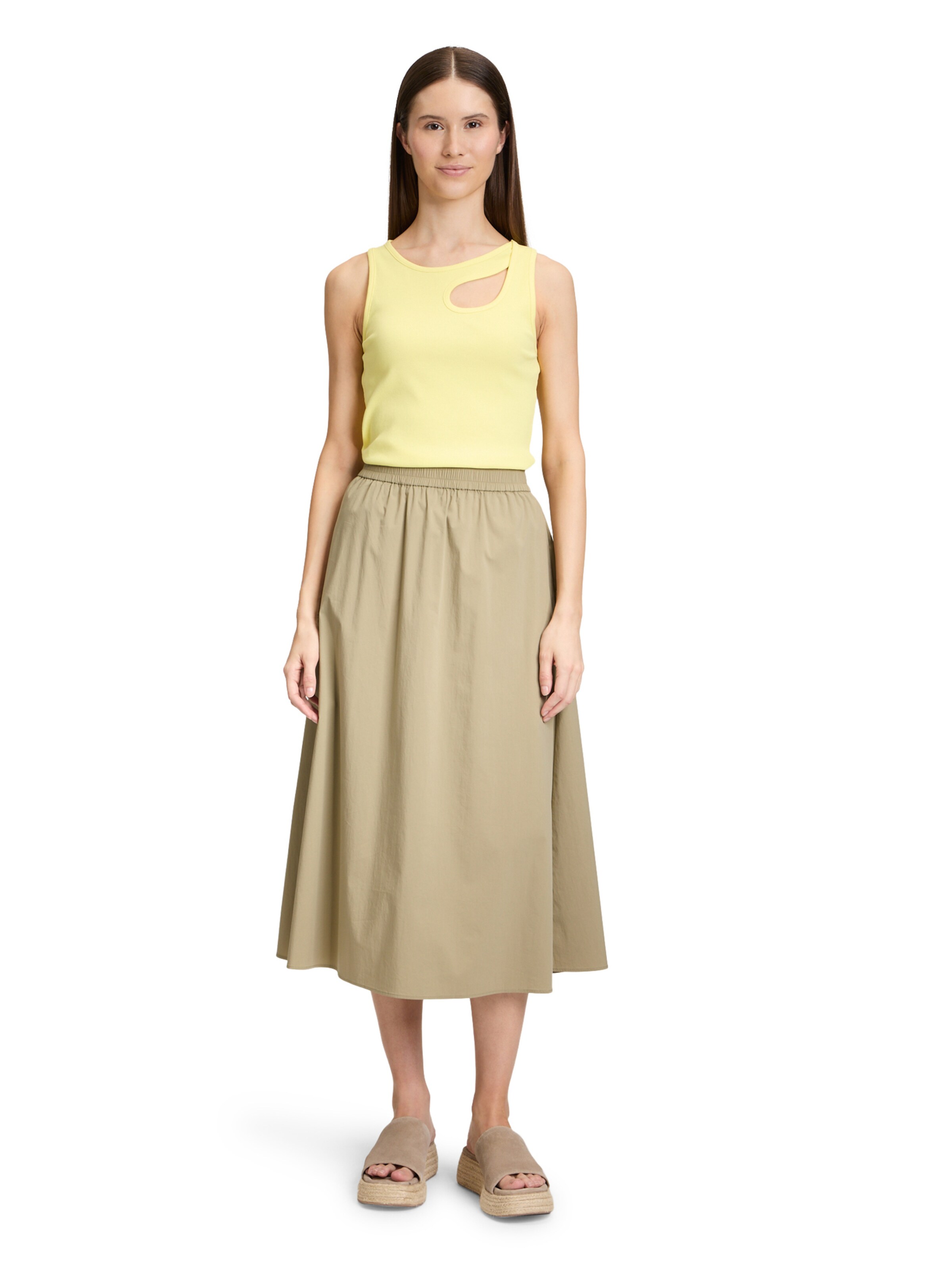 Cartoon Top in Yellow