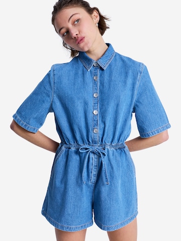 mėlyna ROXY Vienos dalies kostiumas 'Real Tomorrow': priekis