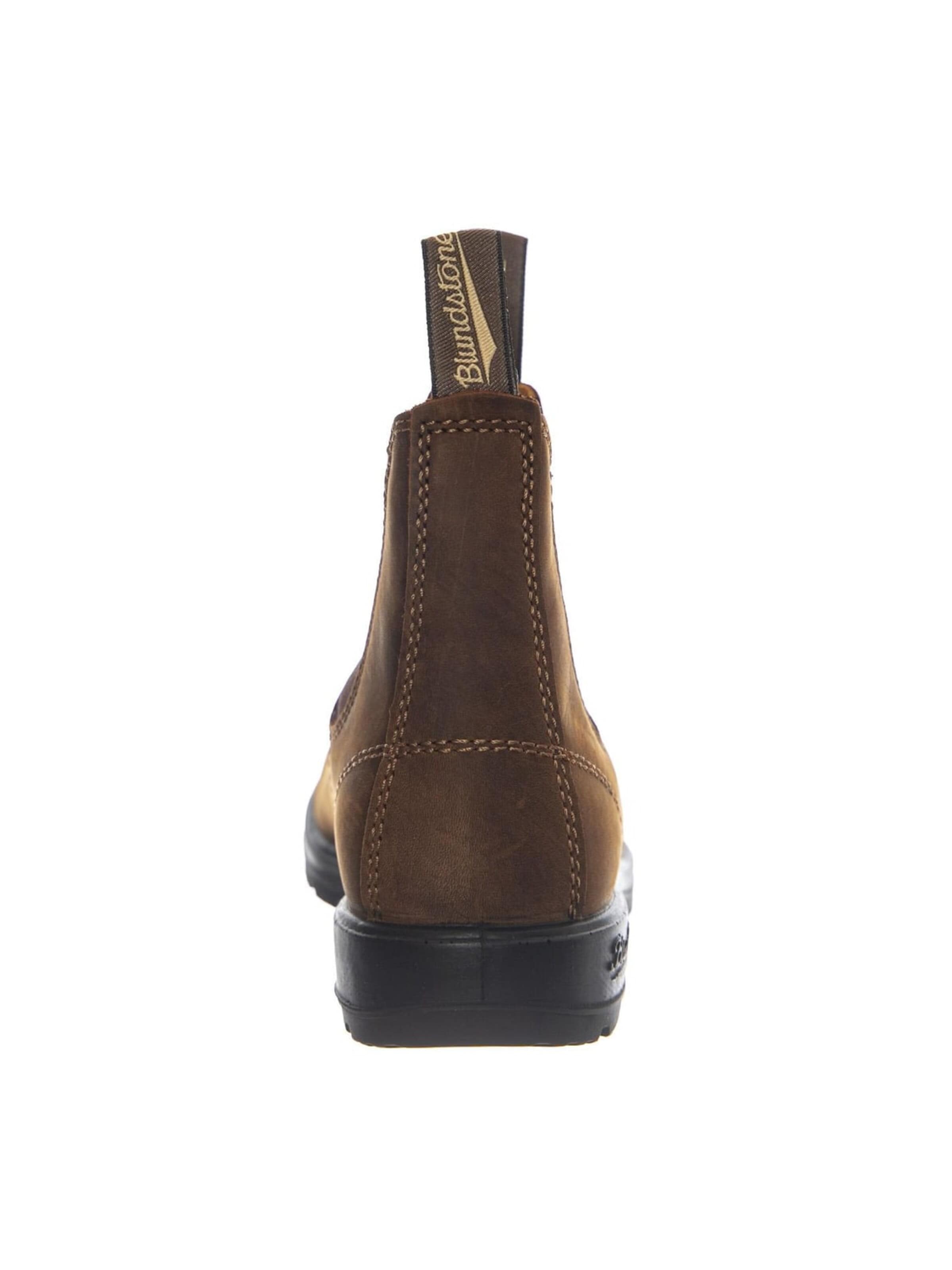 Blundstone Kozaki '585 Chelsea Boot Waxed Nubuk Leather Teak' w kolorze brązowy