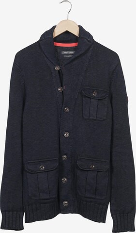 Marc O'Polo Sweater & Cardigan in 9XL in Blue: front