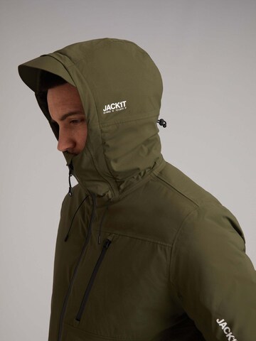 JACK1T Weatherproof jacket ' Stratus ' in Green