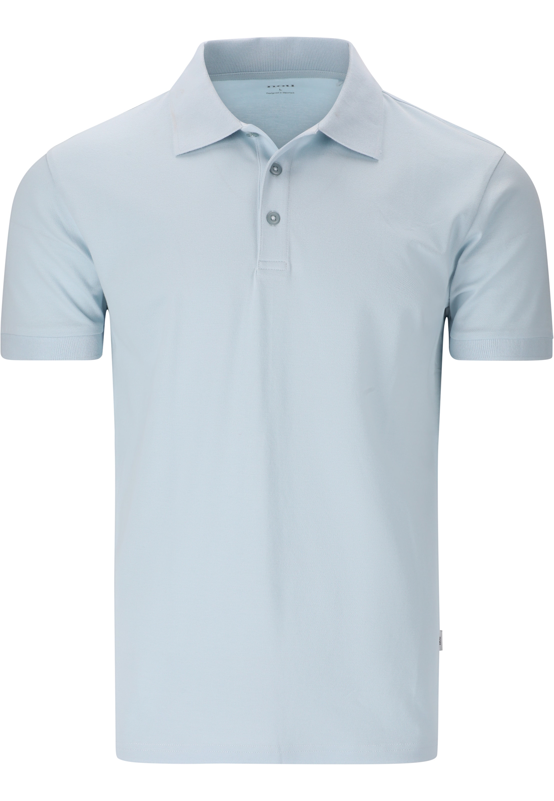 NOU Polohemd 'Harrold V2' in Blau: Vorderseite