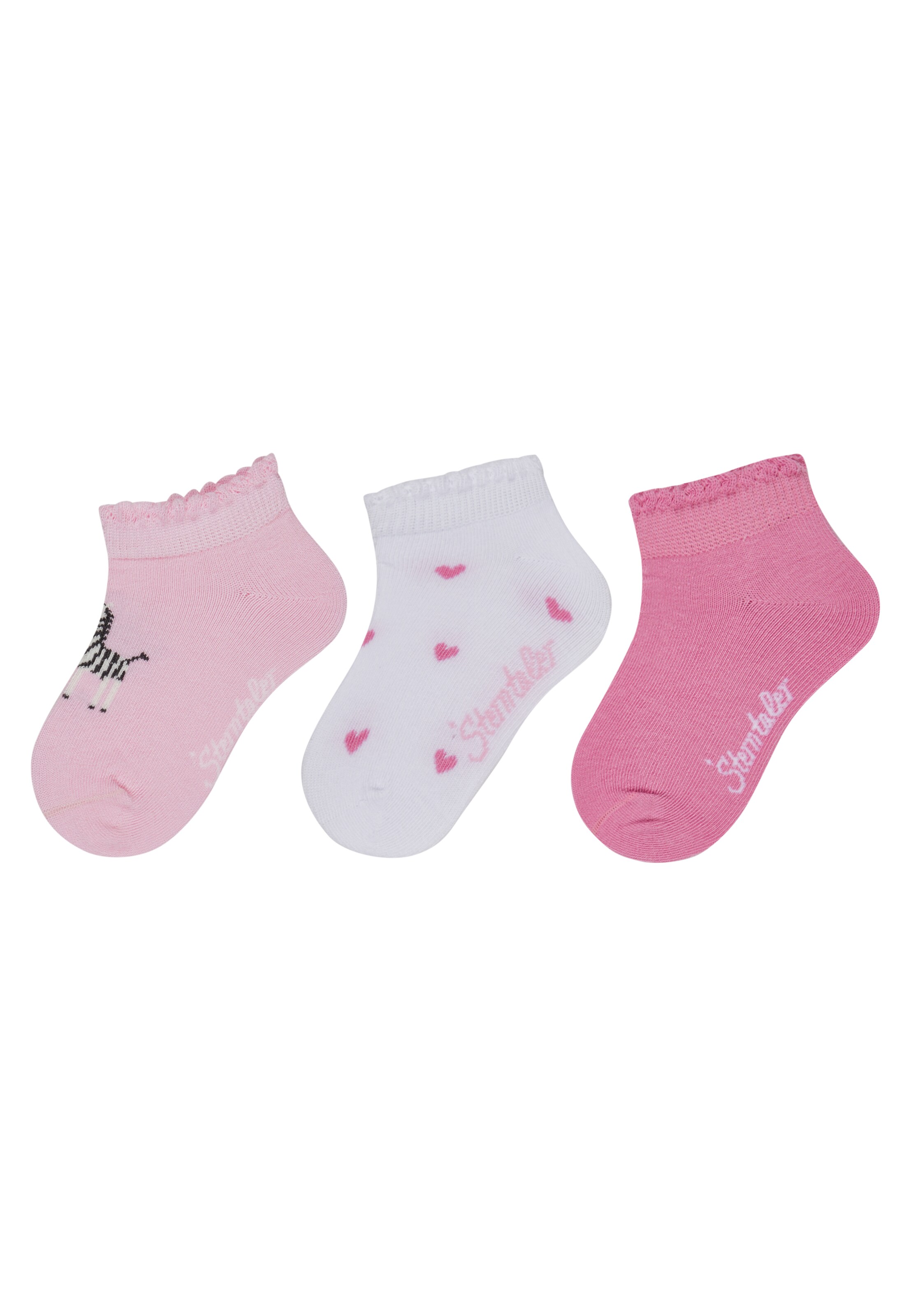 STERNTALER Socks in Pink: front