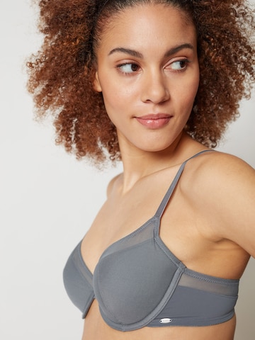 Push-up Reggiseno di Skiny in grigio