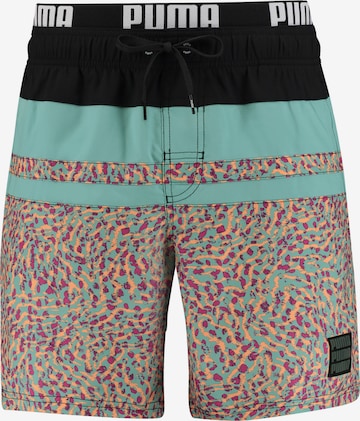 PUMA Swimming Trunks in Mixed colors: front