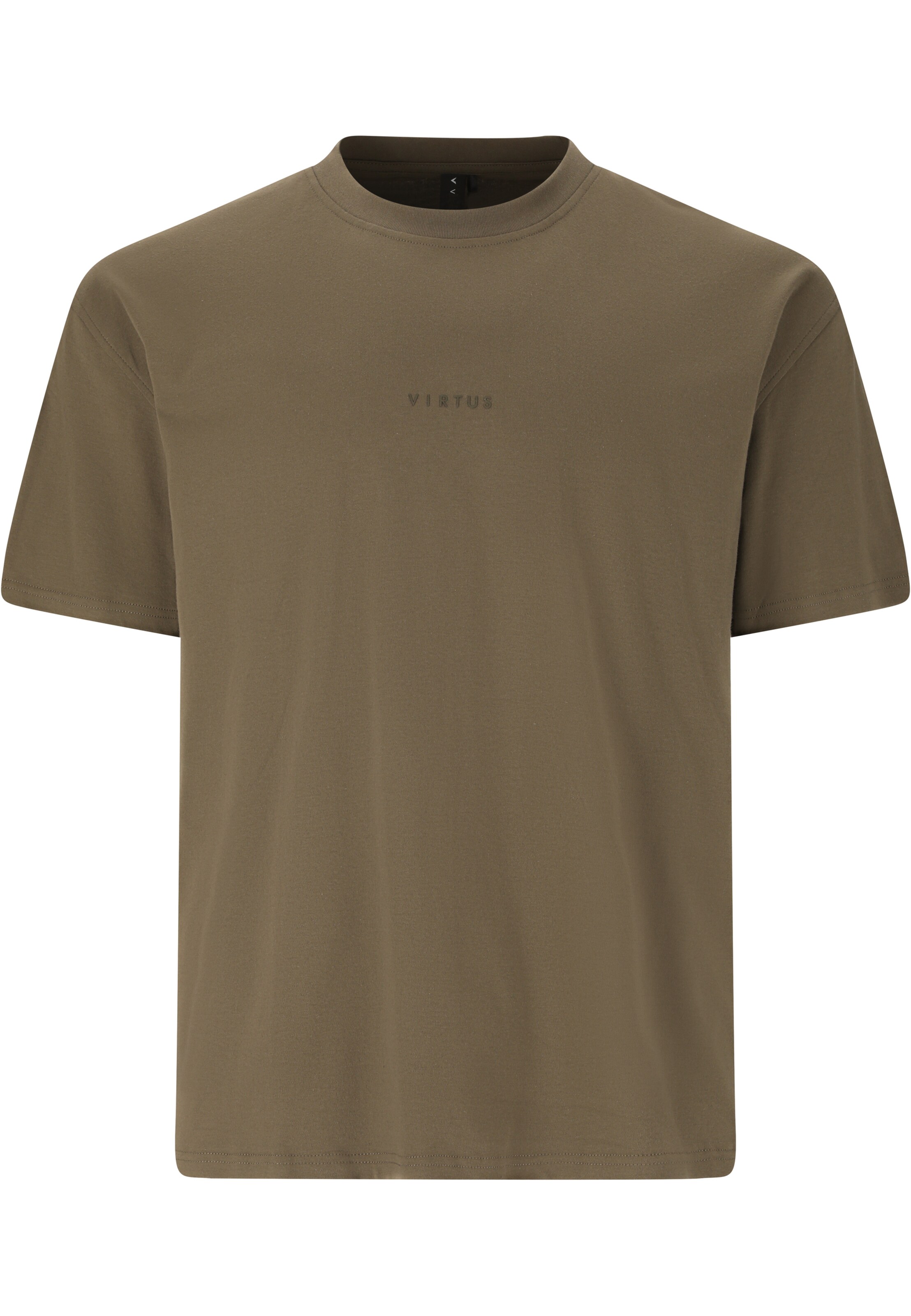 Virtus T-Shirt 'Roake V2' in Braun: Vorderseite