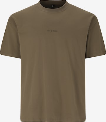 Virtus Performance shirt 'Roake V2' in Brown: front