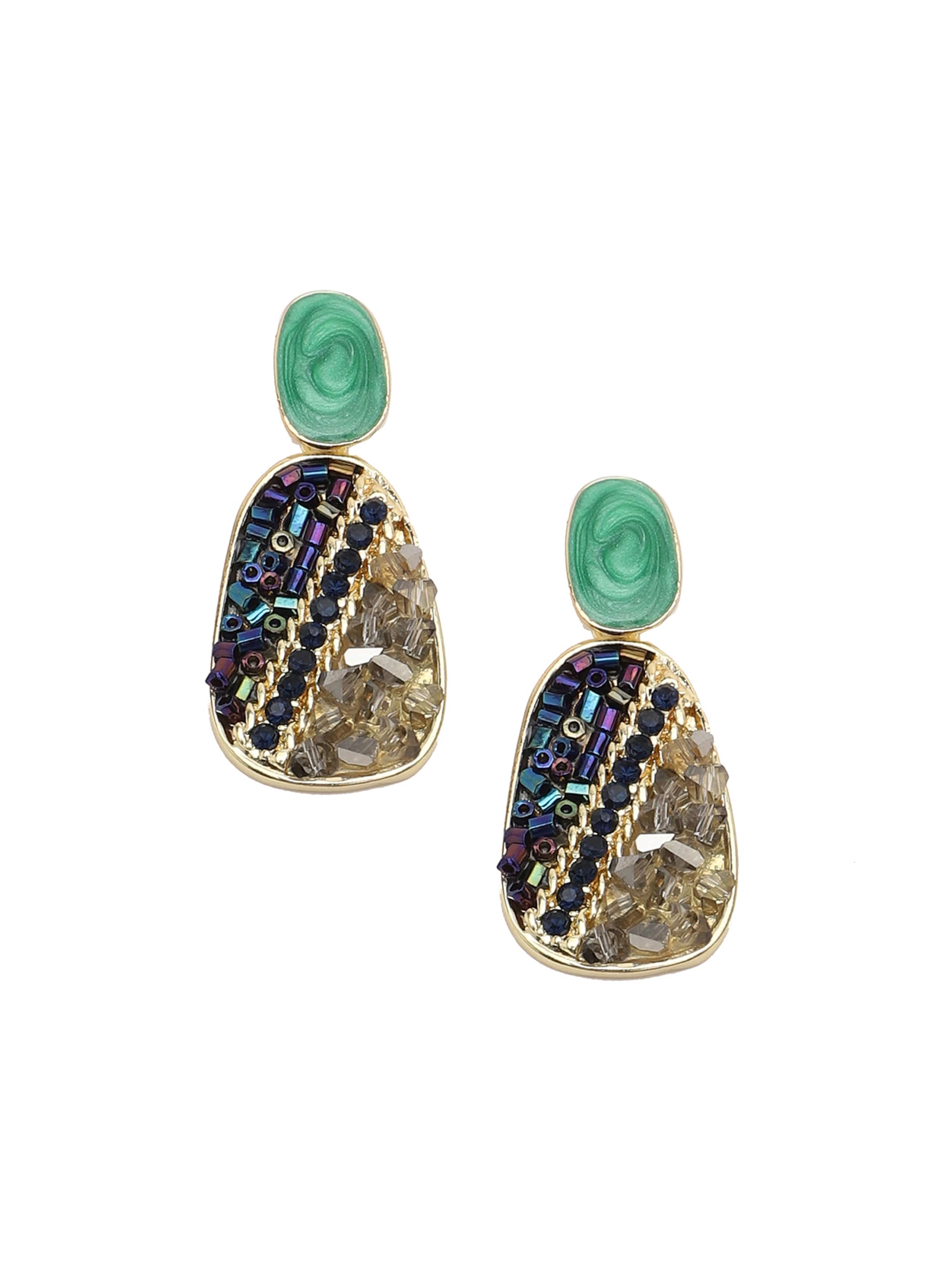 SOHI Örhängen i guld: framsida